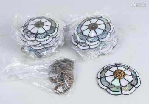 Tiffany Style  Glass Tiebacks