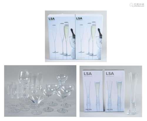 LSA Champagne Flutes & Stemware