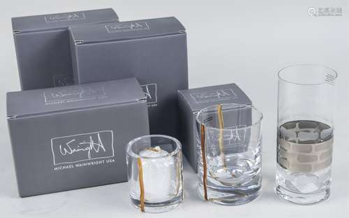 Group of Michael Wainwright Glassware