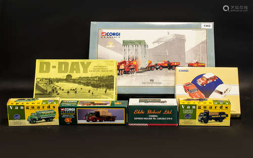 Collection Of Corgi Diecast Boxed Models, To Include 31009 Heavy Haulage Wynn's Diamond T Ballast