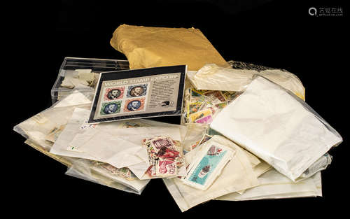 Large Polythene Bag of Mixed Stamps. Could contain all sorts!