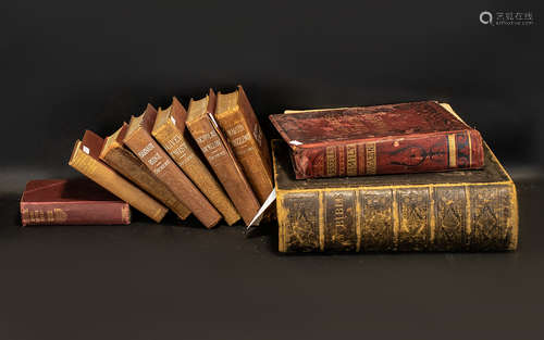 A Collection of Hardback Books Comprising A Large Cassells Illustrated Family Bible. A Cassells