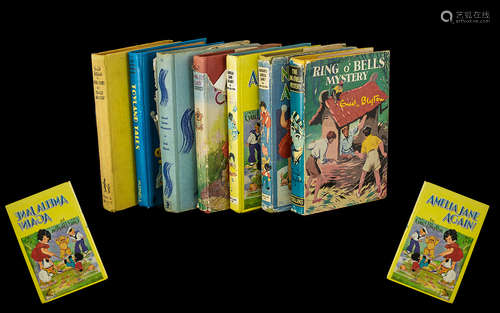 Collection of Enid Blyton Vintage Hardback Books 8 in total, to include books from 1940s, 1960s