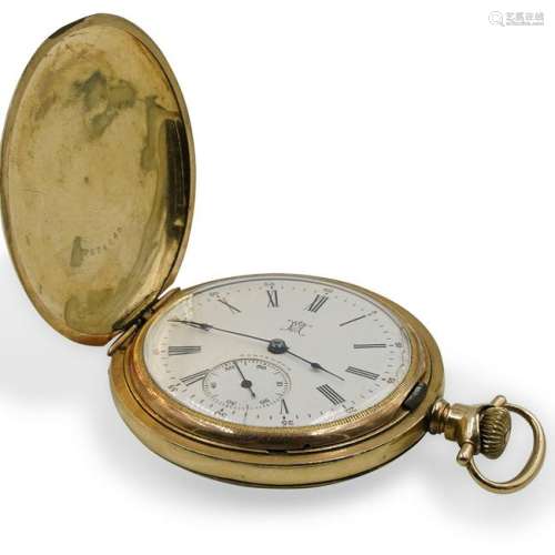 Dueber Gold Plated Pocket Watch