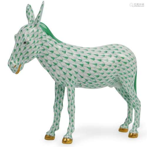 Herend Porcelain Fishnet Donkey