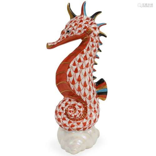 Herend Seahorse Figurine