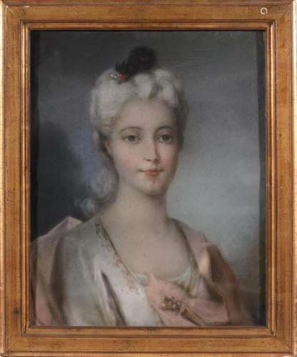 Ecole française fin XVIIIe. Portrait présumé de la…