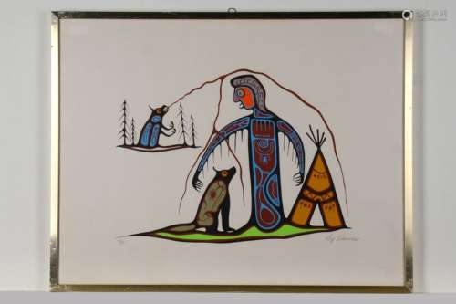 Thomas, Roy (Gahgahgeh), Ojibwa