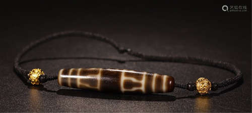 TIBETAN DZI AGATE BEAD