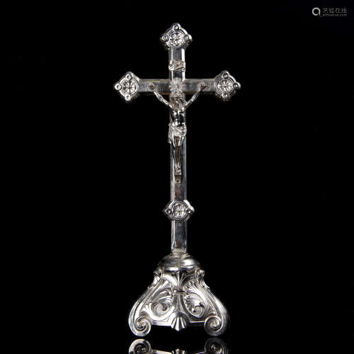 A Chinese Silver Cross