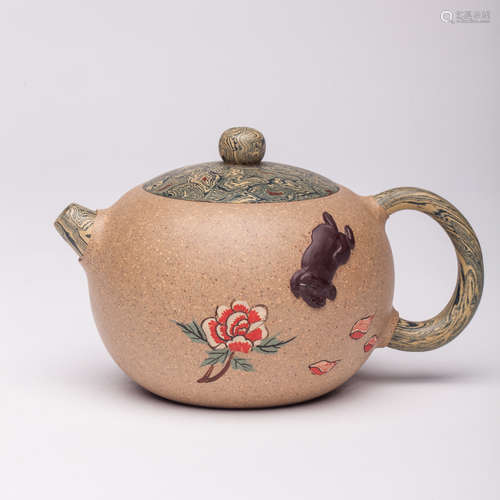 A Chinese Yixing Clay Tea Pot