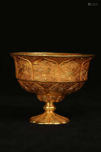 A Chinese Gold Cup