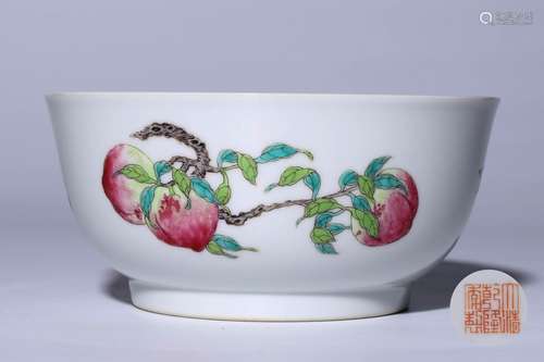 A Chinese Famille-Rose Porcelain Bowl