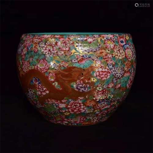 A Chinese Enamel Glazed Porcelain Bowl