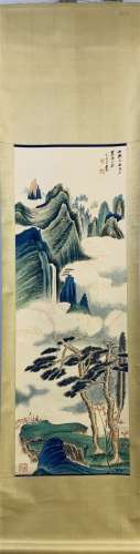 A Chinese Painting, Zhang Daqian Mark