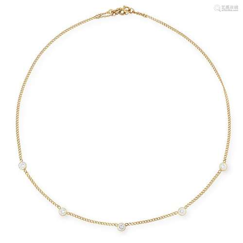 A DIAMOND NECKLACE, 1977 in the manner of Yard of