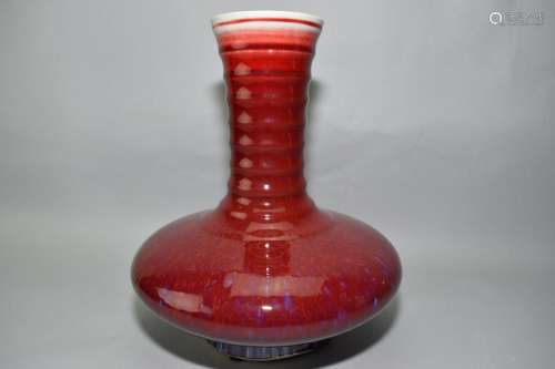 1950-70s Chinese Flambe Glaze Vase