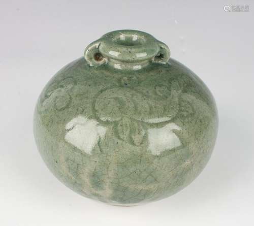 SMALL PORCELAIN CELADON JAR