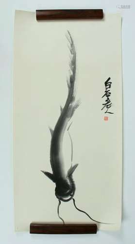 CHINESE CATFISH PAINTING