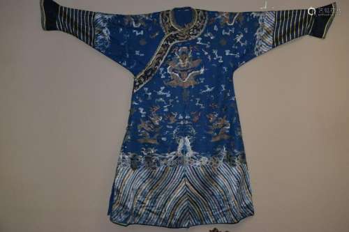 Chinese Embroidered Emperor's Robe