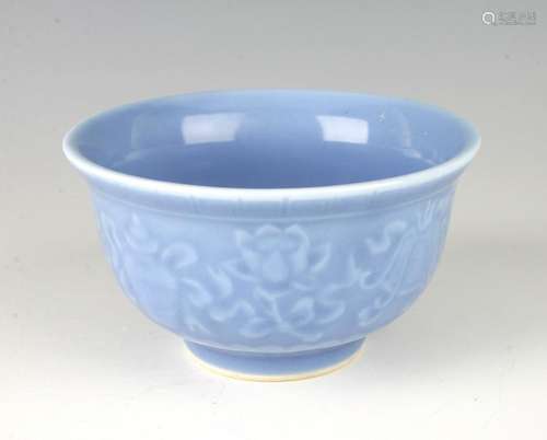 CHINESE PORCELAIN BLUE BOWL