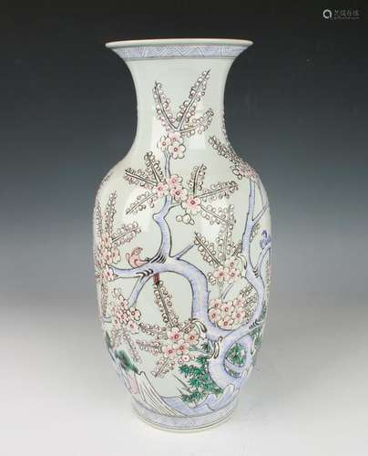 LARGE CHERRY BLOSSOM VASE