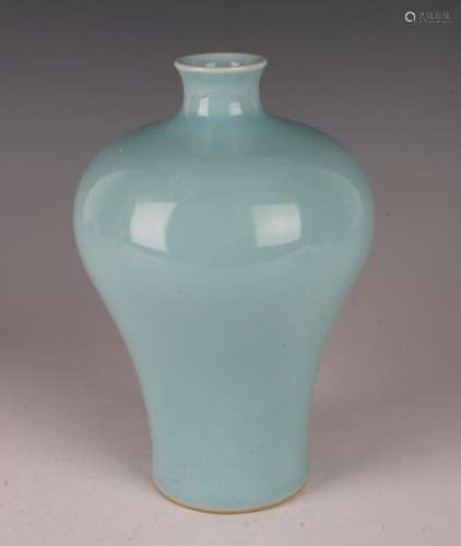 SMALL CELADON MEIPING