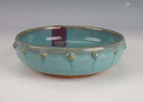 JUN WARE LOW BOWL