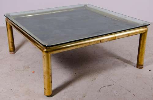 Modern Design Coromandel glass top coffee table