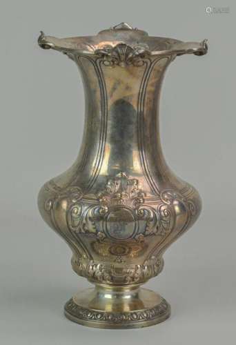 Gorham sterling silver vase, Bailey, Banks, Biddle
