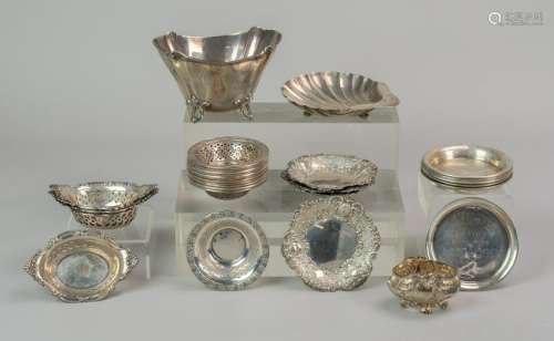 (29) pcs sterling silver tableware