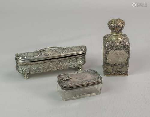 (3) pcs Continental silver