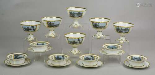 (18) Pcs GD&C Limoges Porcelain