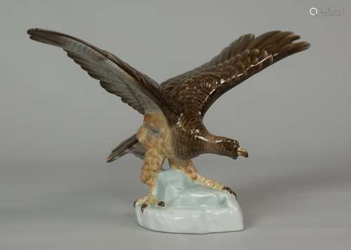 Herend Porcelain Eagle Figurine