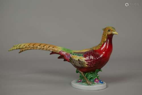 Herend Porcelain Pheasant Figurine