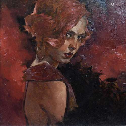 Joseph Lorusso (American b. 1966) painting