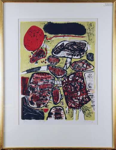 Guillaume Corneille, Le Soleil Rouge, Print 11/200