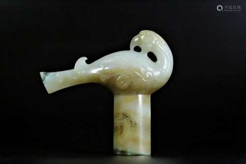 A white jade 'bird'sword