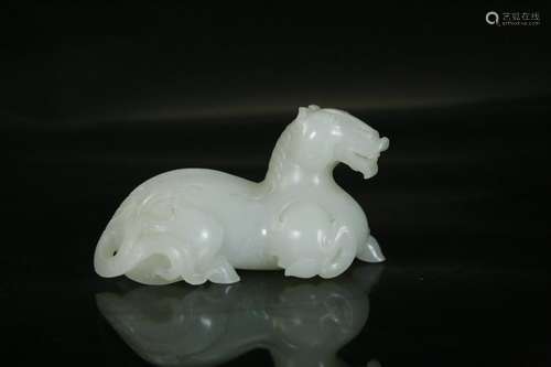 A white jade 'horse'