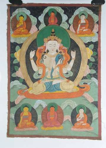 A tibetan thangka