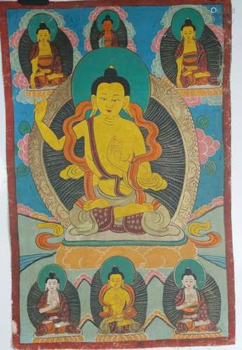 A tibetan thangka