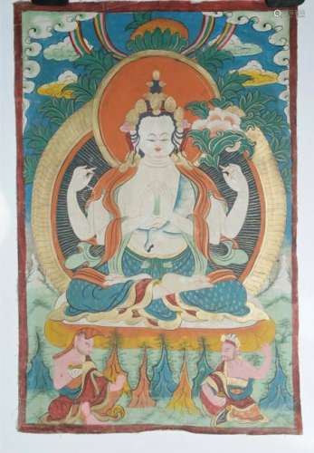 A tibetan thangka
