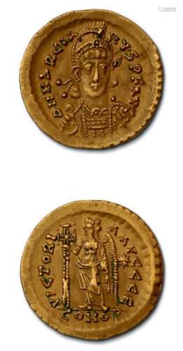 MARCIEN (450 457) Solidus. 4,45 g. Constantinople.…