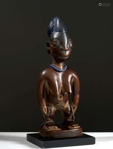 Statuette Ibeji Yoruba Nigeria Bois. H. 27 cm Stat…