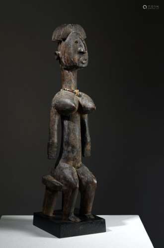 Statuette Bamana Mali Bois. H. 52 cm Statuette cla…