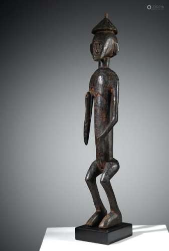 Statue Dogon Mali Bois. H. 67 cm Intéressante stat…