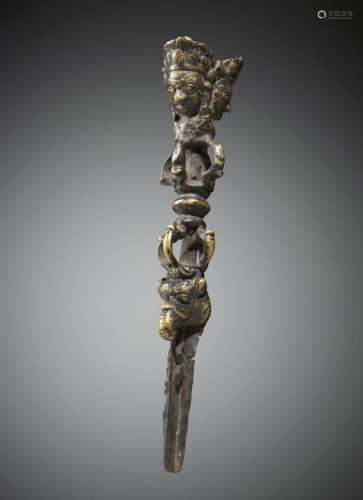 Dague rituelle (Kila) Népal c. 18° 19° siècle Alli…