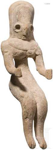 Weibliches Terrakotta-Idol, Indus Valley Civilization, Pakistan-Nordwestindien, 3. Jtsd. v. Chr.