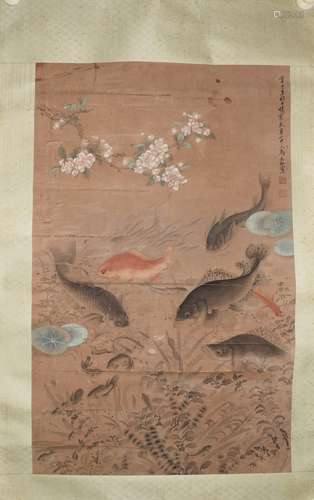 A Chinese Painting, Ma Yuanyu Mark