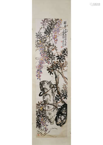 A Chinese Painting, Wu Changshuo Mark